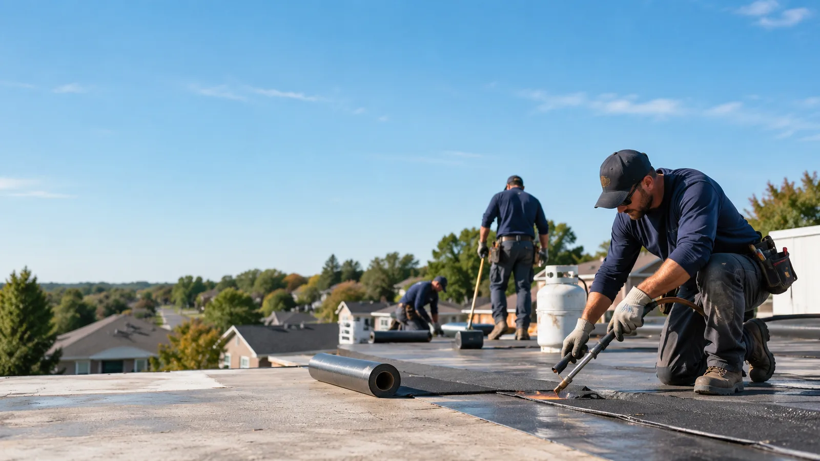 Flat Roof Leak Repair providers in Fishers, IN